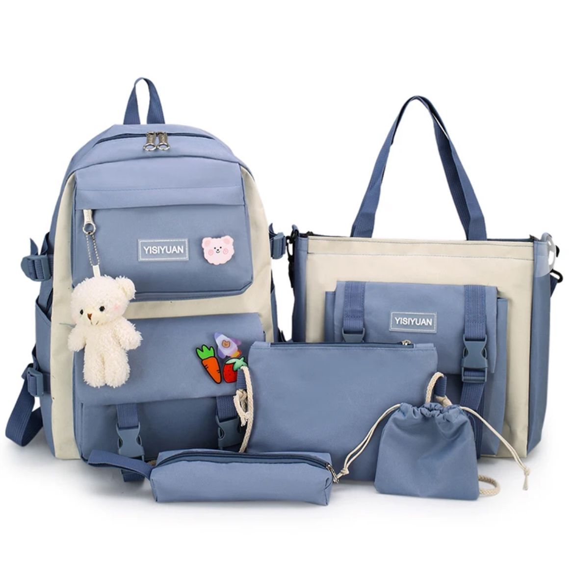 SET BOLSOS PARA NIÑAS 5 EN 1
