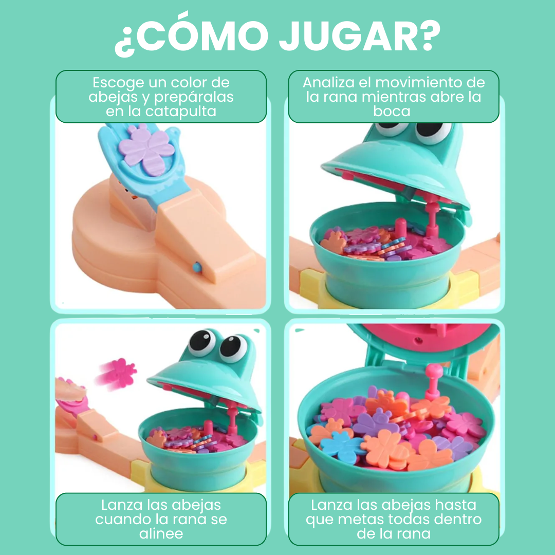 JUEGO DE ALIMENTAR A LA RANA