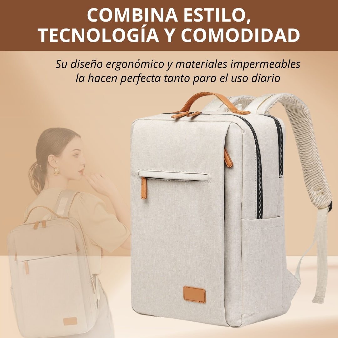 MOCHILA INTELIGENTE ANTIRROBO CON USB 15
