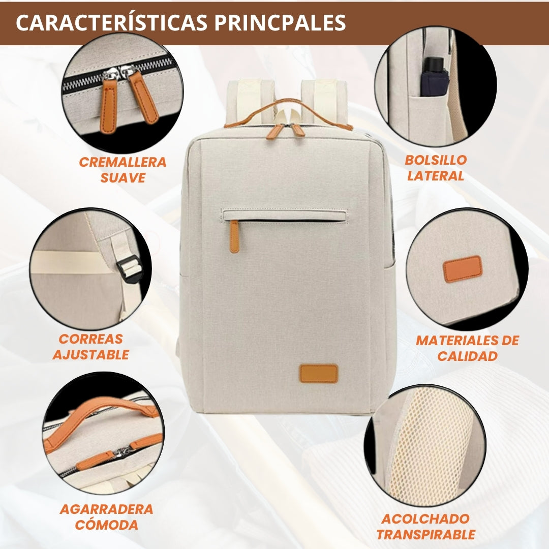 MOCHILA INTELIGENTE ANTIRROBO CON USB 15