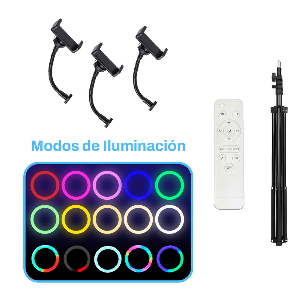 Aro de Luz RGB 45 cm