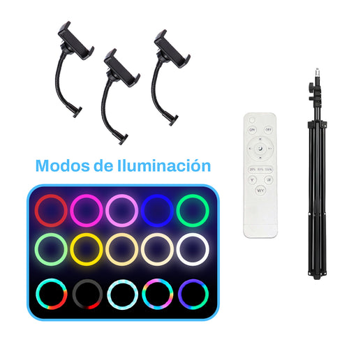 Aro de Luz RGB 45 cm