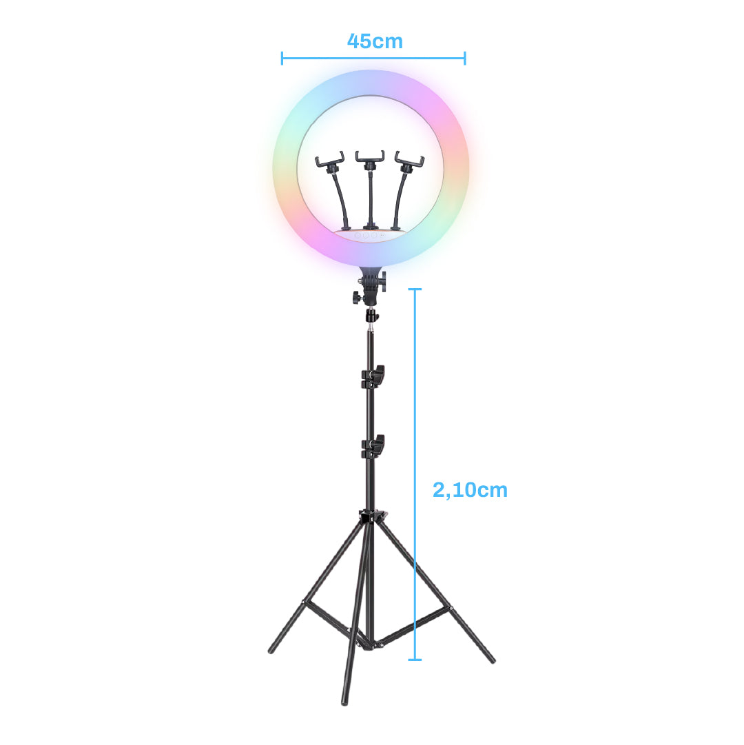 Aro de Luz RGB 45 cm
