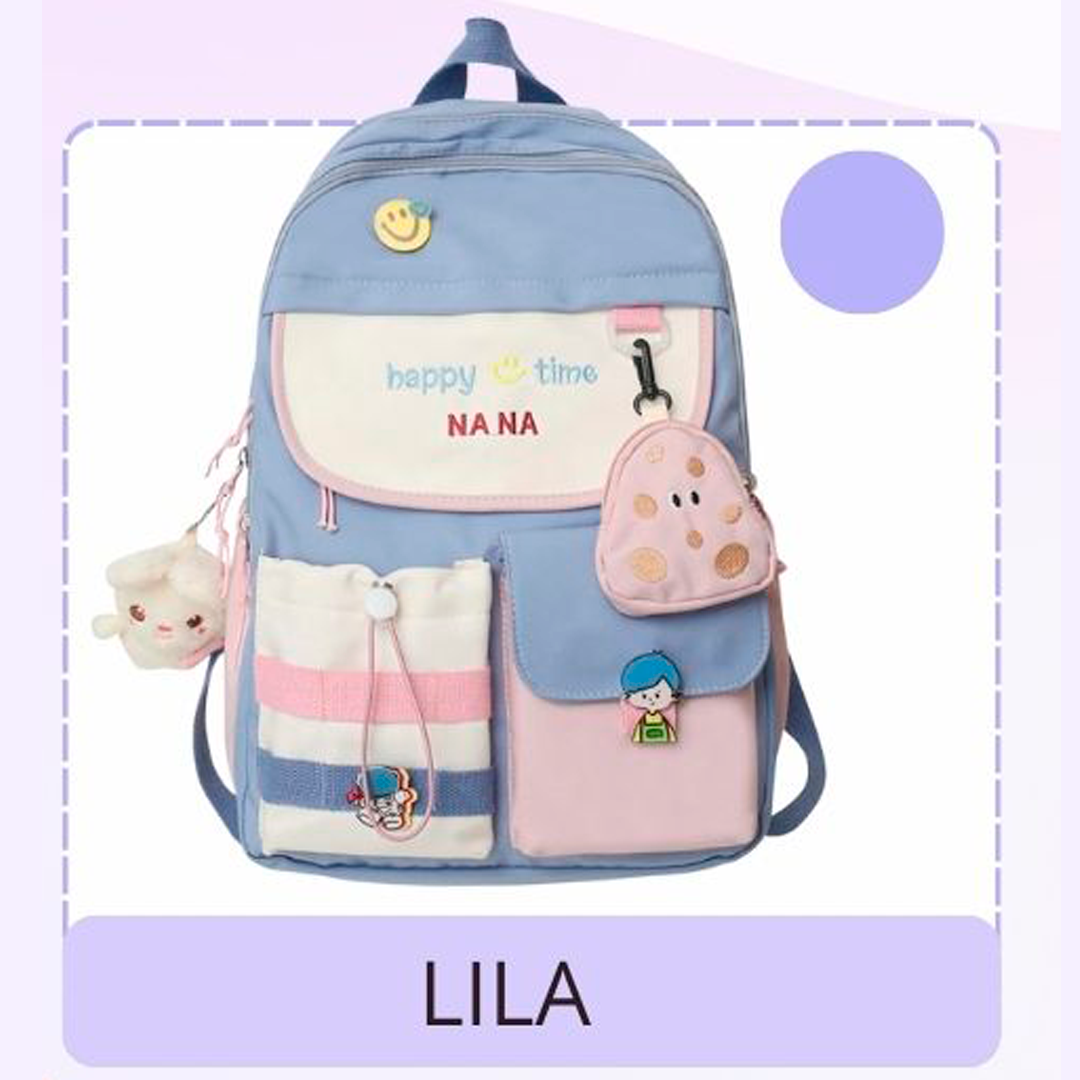 MOCHILA JAPONESA KAWAII GRANDE Y MODERNA
